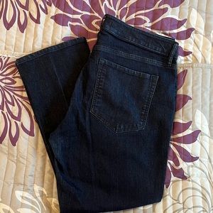 EUC Loft Curvy Kick Crop Jean in Size 12